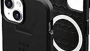 URBAN ARMOR GEAR UAG Case Compatible with iPhone 15 Case 6.1" Civilian Black Built-in Magnet Compatible with MagSafe Charging Rugged Military Grade Dropproof Protective Cover