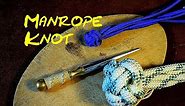 Manrope Stopper Knot a Decorative Stopper Knot for Your Rope or Paracord Wall and Crown How to Tie