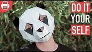 How to make a Panda Mask with Paper or Cardboard | DIY Printable Template