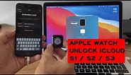 Apple Watch S1 S2 and S3 icloud unlock tool Fast and Best solution (Unlock.watch)