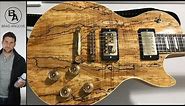 The Spalted Maple Top Les Paul Guitar Kit | Making some (massive) upgrades!