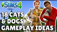 18 Cats And Dogs Gameplay Ideas To Try | The Sims 4 Guide