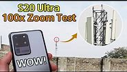 Samsung Galaxy S20 Ultra 100x Space Zoom in Action - WOW🔥