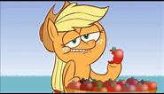 Applejack - Boy, lemme tell ya, I sure do love apples