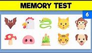 VISUAL MEMORY TEST | Train your visual memory - Video 6