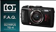 Olympus TG-4 Most Asked Questions Tutorial: Stylus Tough Waterproof Digital Camera | FAQ Video