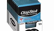 ChapStick Classic Medicated Lip Balm Tube, Chapped Lips Treatment and Skin Protectant - 0.15 Oz x 12