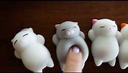 SQUISHIES!! Squishy Kitties Stress Relief Slow Rising Gel Toy Review