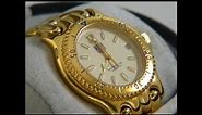 TAG Heuer S/EL Link Full size Man fully 18K Gold plated Creme dial S94.006K