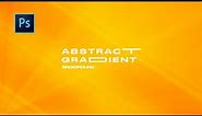 Abstract Gradient Background - Photoshop Tutorial