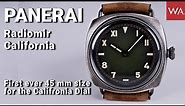 PANERAI Radiomir California. PAM01349. First ever 45mm size for the California Dial.