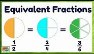 Equivalent Fractions for kids