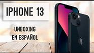 iPhone 13 🔥 Unboxing en español - Midnight 256GB