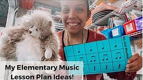 Elementary Music Lesson Plan Ideas: K-5 Ep. 1
