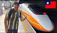 Taiwan's BULLET TRAIN is INCREDIBLE 🇹🇼 Taipei to Kaohsiung