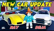 Jailbreak New Vehicle RAY & DEJA Update: CODE, 4 BILLION RIM & Game BALANCE [Full Guide]