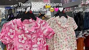 The cutest toddler pajama sets at Walmart! Even more online. Type SHOP below and I’ll send you the links to order online I also post everything in my bio and story highlights 🤍! | 4 Less by Jess