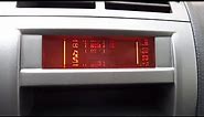 Peugeot 407 - výměna LCD displeje