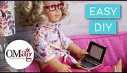 How to Make a Mini Laptop for Your Doll | Doll DIY | @AmericanGirl