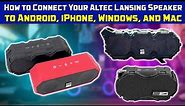 How To Pair Altec Lansing Speaker? (Android, iOS, Windows)