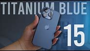 Blue Titanium iPhone 15 Pro Unboxing!