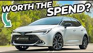 Very fuel-efficient & surprisingly fun to drive! (Toyota Corolla ZR hybrid hatch 2023 review)