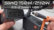 SlimQ Laptop Power Adapters 150 and 240 Watts Reviewed and Tested