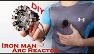 Iron Man ARC REACTOR - STUNNING Hand Craft DIY Using the most Basic materials