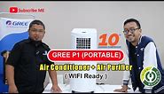 REVIEW GREE P1 SERIES PORTABLE AC | AIR CONDITIONER+AIR PURIFIER DAN SMART CONTROL