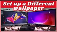 🖼️ Windows 11 Multi-Monitor Wallpaper Guide: Set Unique Backgrounds on Every Display! 🖥️