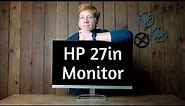HP 27 inch Monitor Full Review - HP 27er