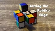 How to solve a flat, Rubik's Edge, 3x1 cube tutorial