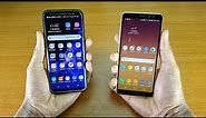Samsung Galaxy A8 2018 Vs Galaxy S8 Speed Test