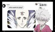 the spiders join the group chat - hxh texts