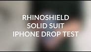 RhinoShield SolidSuit: 11 Feet Drop Test! Leather Finish iPhone 6s Case