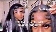 Detailed Straight 20 inch Wig Install Tutorial | Beginner Friendly af | BestLaceWigs