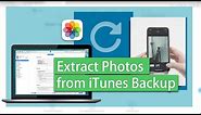 How to Extract Photos from iTunes Backup