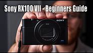 Sony RX100 VII Tutorial - Beginners Guide, Set-Up, How-to Use the Camera, Menus, and More...