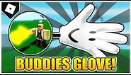 How to get BUDDIES GLOVE + "THE TOUCH OF MIDAS" BADGE in SLAP BATTLES! [ROBLOX]