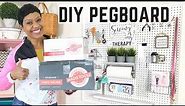 Build Your Own Pegboard with Hooks That Don't Fall Off (2020)