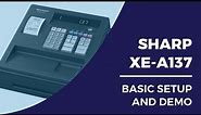 Sharp XEA137 Basic Set up and Demo