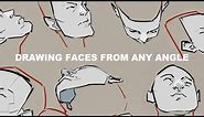 Drawing Faces From Any Angle