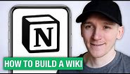 How to Build a Personal Wiki in Notion App - iPhone & Android