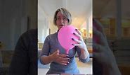 Use a balloon and ping pong ball to show how the cervix thins and dilates during labor