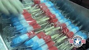 How Red White and Blue pops are made
