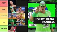 Ranking EVERY WWE Games John Cena Model From WORST To BEST