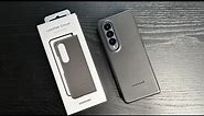 Samsung Z Fold 4 Official Leather Case! The Best Leather Case For The Fold 4????