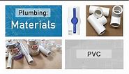 Plumbing Materials PVC