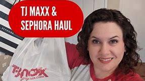 TJ Maxx and Sephora Haul // Throw pillows, mascara, and more!