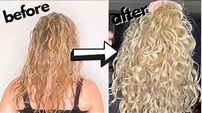 UPDATED Wavy/Curly Hair Routine 2B/2C 💇🏼‍♀‍